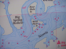 Dale Hollow Lake Maps